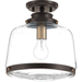 Progress PP350074020 Antique Bronze Flush Mount Ceiling Light