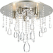 Progress PP350096134 Silver Ridge Flush Mount Ceiling Light