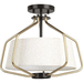 Progress PP350102020 Antique Bronze Semi Flush Mount Ceiling Light