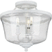 Progress PP350148151 Cottage White Semi Flush Mount Ceiling Light