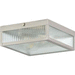 Progress PP350152135 Stainless Steel Flush Mount Ceiling Light