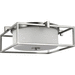 Progress PP350171009 Brushed Nickel Flush Mount Ceiling Light