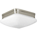 Progress PP354909 Brushed Nickel Flush Mount Ceiling Light