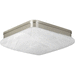 Progress PP355109 Brushed Nickel Flush Mount Ceiling Light