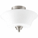 Progress PP361709 Brushed Nickel Flush Mount Ceiling Light