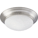 Progress PP368809 Brushed Nickel Flush Mount Ceiling Light