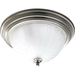 Progress PP370309WB Brushed Nickel Flush Mount Ceiling Light