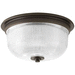 Progress PP374074 Venetian Bronze Flush Mount Ceiling Light