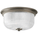 Progress PP374081 Antique Nickel Flush Mount Ceiling Light