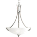 Progress PP375709 Brushed Nickel Up Light Pendant