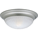 Progress PP376109EBWB Brushed Nickel Flush Mount Ceiling Light