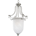 Progress PP378509 Brushed Nickel Up Light Pendant