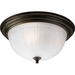 Progress PP381820 Antique Bronze Flush Mount Ceiling Light