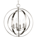 Progress PP3827104 Polished Nickel Entrance / Foyer Pendant