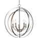 Progress PP3841126 Burnished Silver Entrance / Foyer Pendant