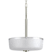 Progress PP384609 Brushed Nickel Up Light Pendant