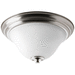 Progress PP385309 Brushed Nickel Flush Mount Ceiling Light