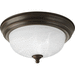 Progress PP392420 Antique Bronze Flush Mount Ceiling Light