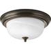 Progress PP392520 Antique Bronze Flush Mount Ceiling Light