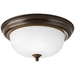 Progress PP392520ET Antique Bronze Flush Mount Ceiling Light