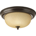 Progress PP392520T Antique Bronze Flush Mount Ceiling Light