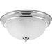 Progress PP392515ET Polished Chrome Flush Mount Ceiling Light