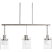 Progress PP40000000930 Brushed Nickel Linear Pendant