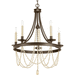 Progress PP400004020 Antique Bronze Large Foyer Chandelier