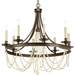 Progress PP400005020 Antique Bronze Mid Sized Chandelier