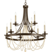 Progress PP400006020 Antique Bronze Large Foyer Chandelier