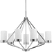 Progress PP400023015 Polished Chrome Mid Sized Chandelier