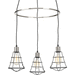 Progress PP400031143 Graphite Mid Sized Chandelier