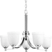 Progress PP400053015 Polished Chrome Mid Sized Chandelier