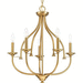 Progress PP400066109 Brushed Bronze Mid Sized Chandelier