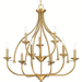 Progress PP400067109 Brushed Bronze Mid Sized Chandelier