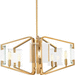 Progress PP400071109 Brushed Bronze Mid Sized Chandelier