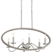 Progress PP400082009 Brushed Nickel Mid Sized Chandelier