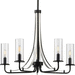 Progress PP400209 Brushed Nickel Mini Chandelier