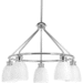 Progress PP472215 Polished Chrome Mid Sized Chandelier