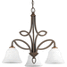 Progress PP4736102 Roasted Java Mini Chandelier