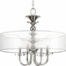 Progress PP500043104 Polished Nickel Mini Chandelier