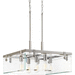Progress PP500074009 Brushed Nickel Multi Light Pendant