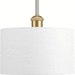 Progress PP500101009 Brushed Nickel Down Light Pendant