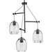 Progress PP500160143 Graphite Multi Light Pendant