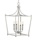 Progress PP500214009 Brushed Nickel Entrance / Foyer Pendant