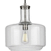 Progress PP500231009 Brushed Nickel Down Light Pendant