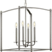 Progress PP500240009 Brushed Nickel Entrance / Foyer Pendant