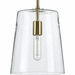 Progress PP500241012 Satin Brass Mini Pendant