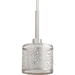 Progress PP503809 Brushed Nickel Down Light Pendant