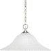 Progress PP509509EBWB Brushed Nickel Down Light Pendant